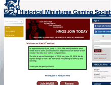 Tablet Screenshot of hmgs.org
